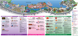 Map of Downtown Disney